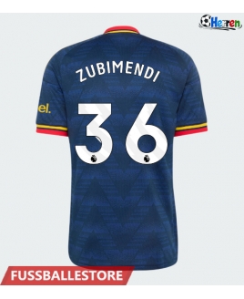 Günstige Arsenal Martin Zubimendi #36 Auswärtstrikot 2026-27 Kurzarm
